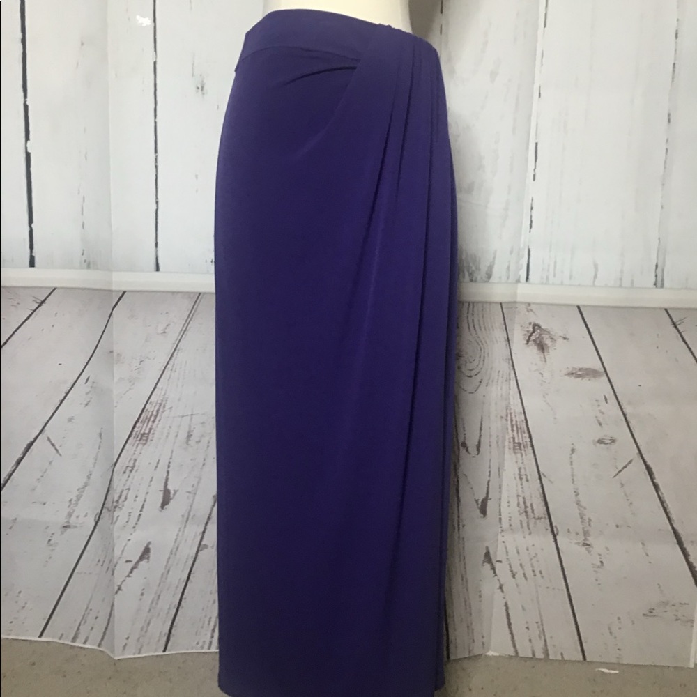 Purple Maxi Skirt